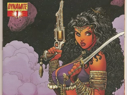 Comic Dejah Thoris HD Desktop Wallpaper | Background Image