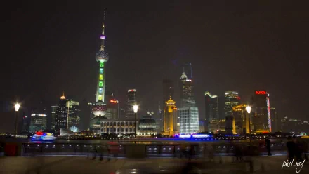 man made Shanghai HD Desktop Wallpaper | Background Image
