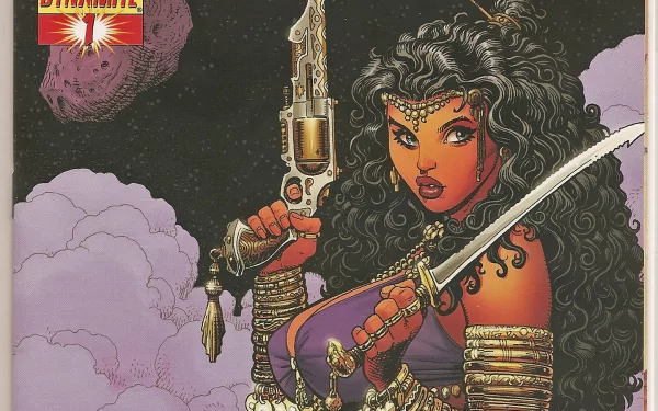 Comic Dejah Thoris HD Desktop Wallpaper | Background Image