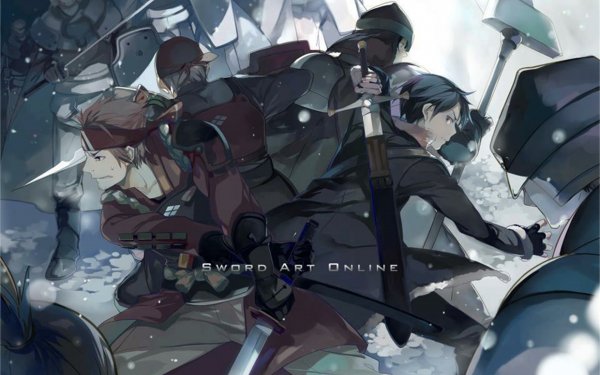 Anime Sword Art Online Kirito Klein HD Wallpaper | Background Image