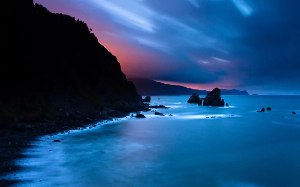 coast nature beach HD Desktop Wallpaper | Background Image