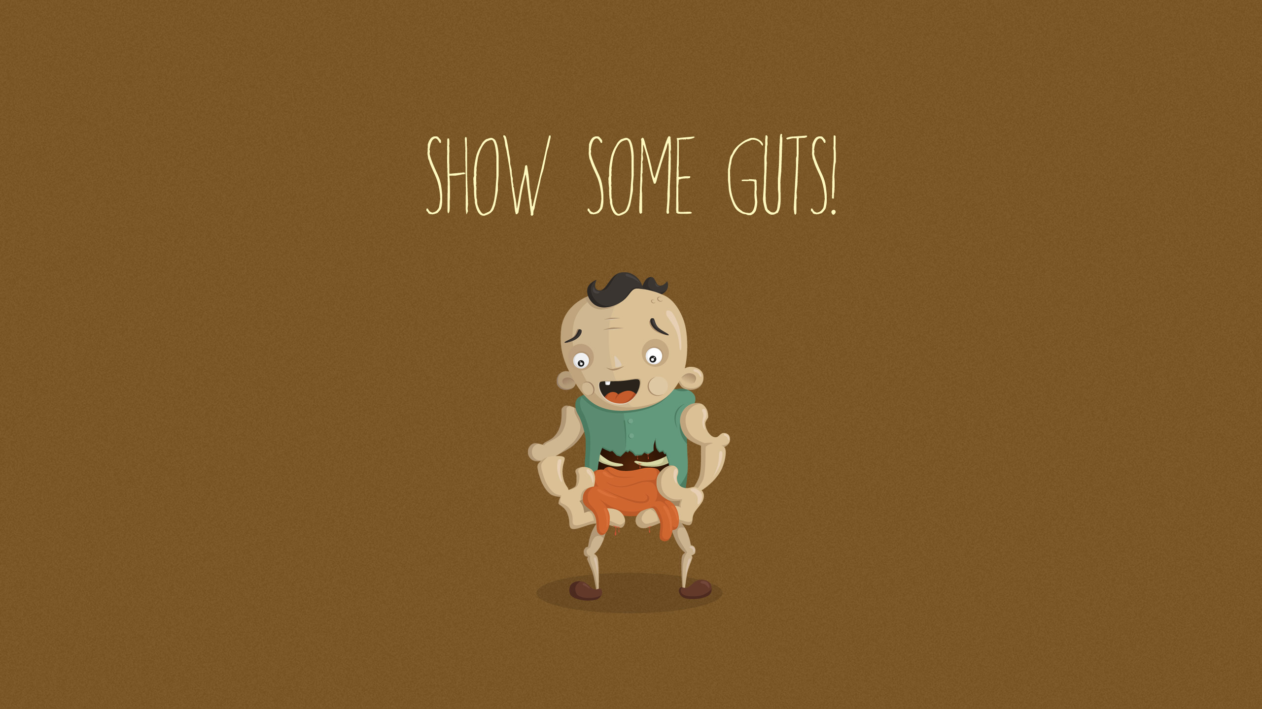 Humor Show Some Guts HD Wallpaper | Background Image