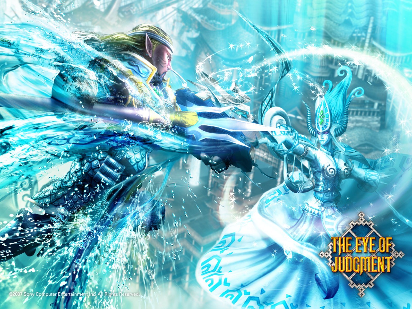 Download Video Game The Eye Of Judgement Fantasy Battle Magic Wallpaper