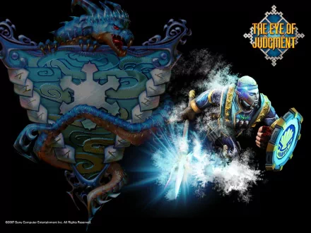 video game the eye of judgement fantasy character art shield HD Desktop Wallpaper | Background Image