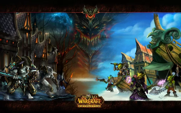 video game World Of Warcraft: Cataclysm HD Desktop Wallpaper | Background Image