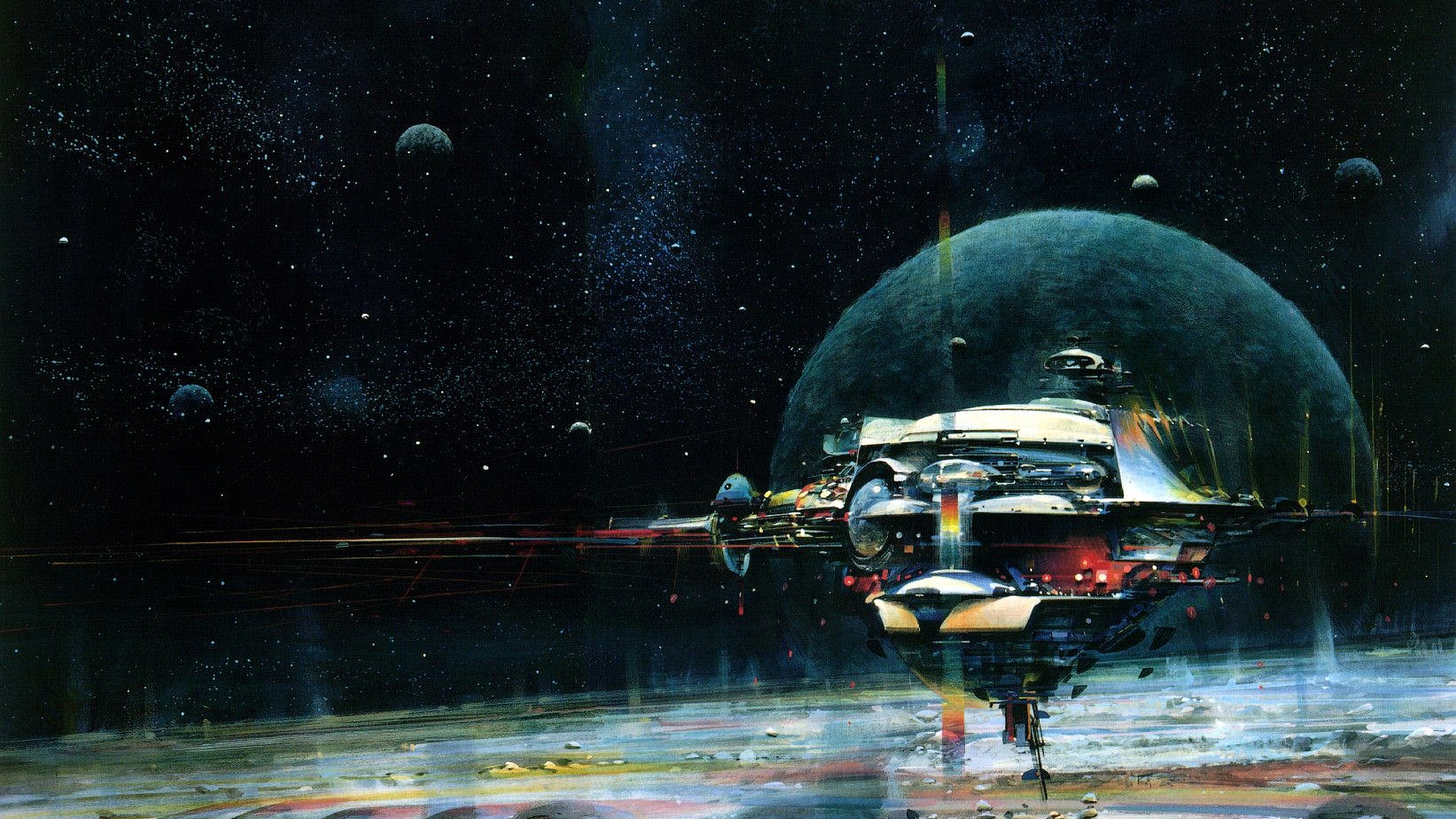 Download Sci Fi Spaceship HD Wallpaper