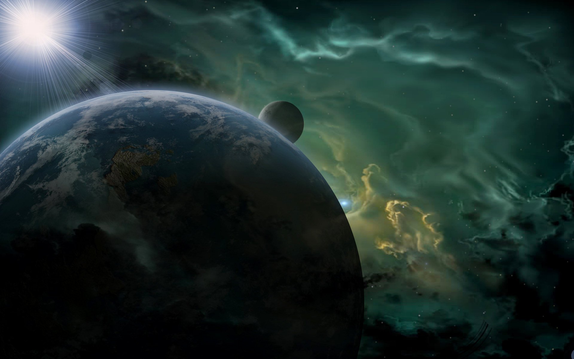 Download Sci Fi Planet HD Wallpaper | 1920x1200 | Wallpaper Abyss