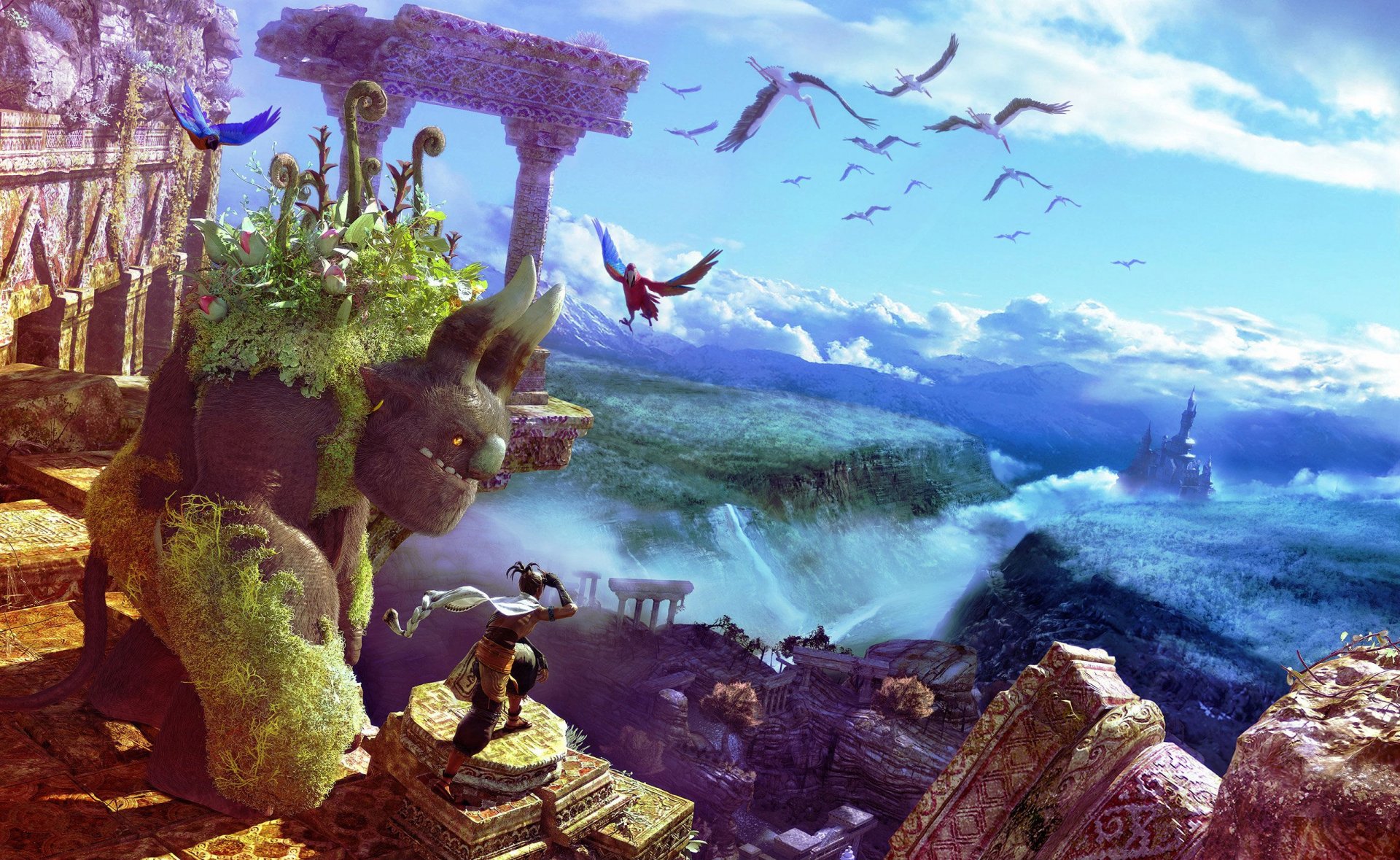 Download Video Game Majin And The Forsaken Kingdom HD Wallpaper