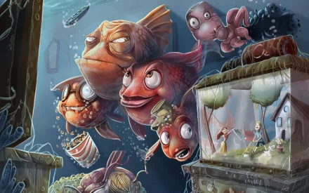 Animal CGI HD Desktop Wallpaper | Background Image