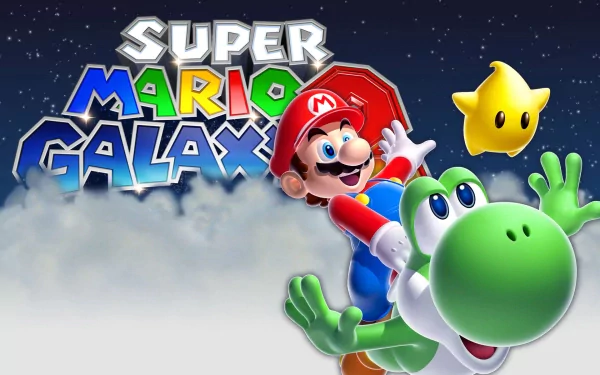 Download Super Mario Galaxy 4k Ultra HD Wallpaper