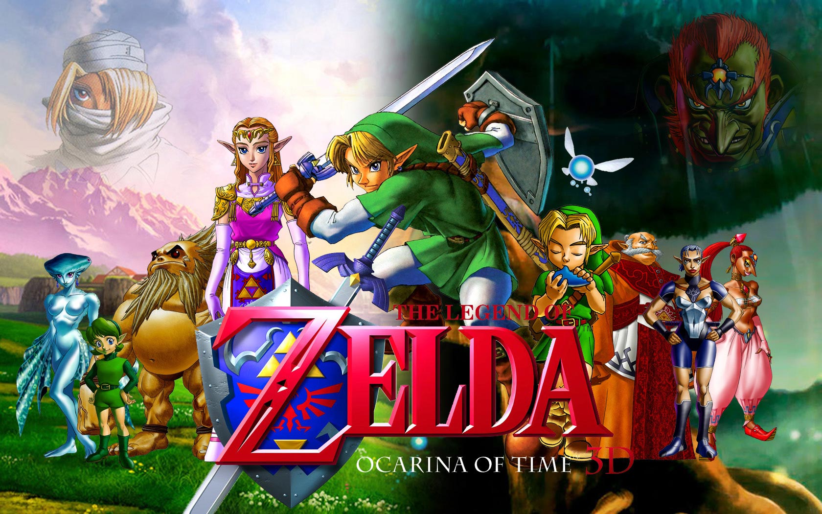 Video Game The Legend Of Zelda Ocarina Of Time Wallpaper