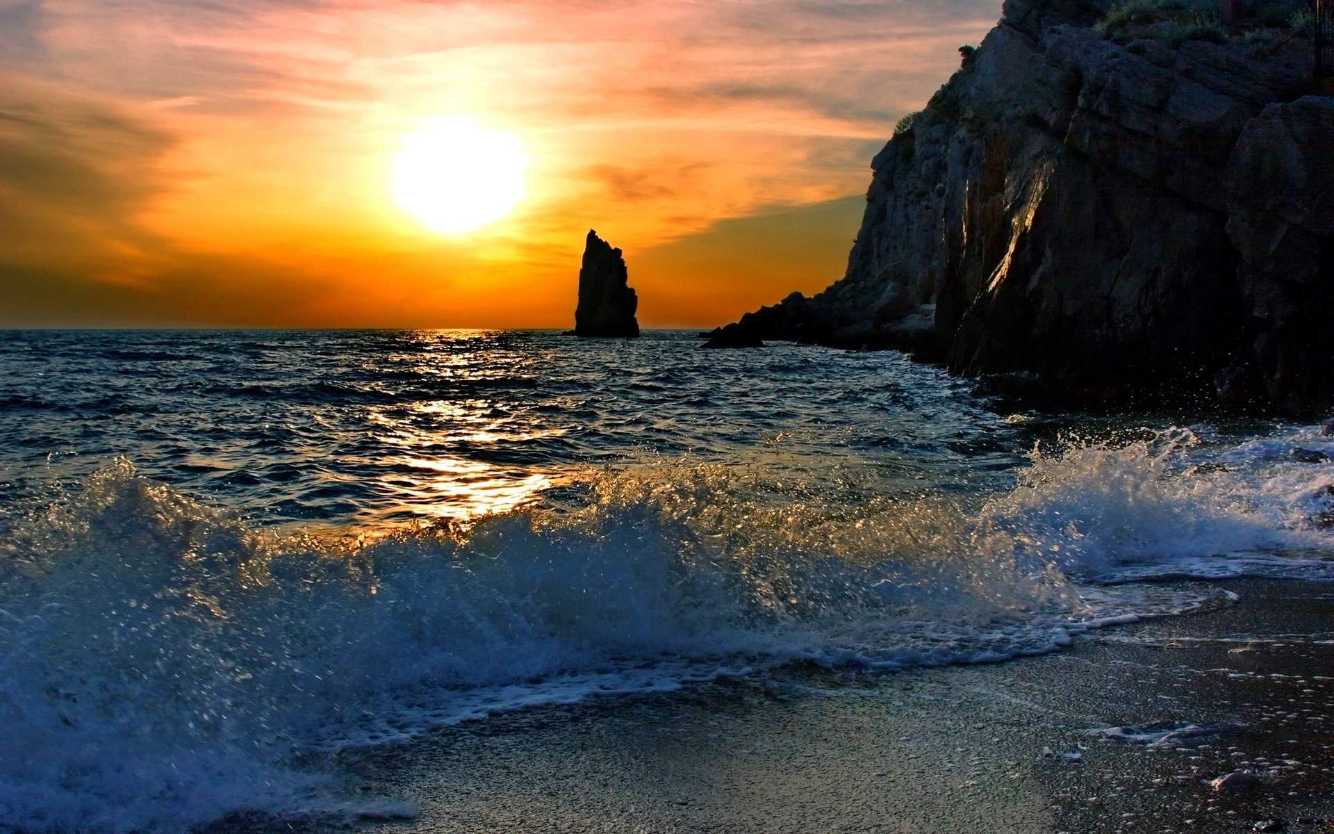 Download Nature Beach HD Wallpaper