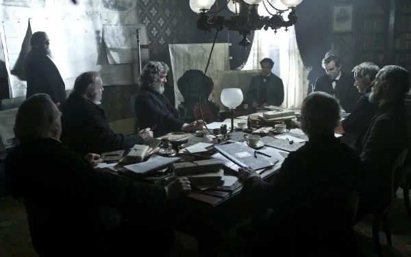 movie Lincoln meeting Historical table HD Desktop Wallpaper | Background Image