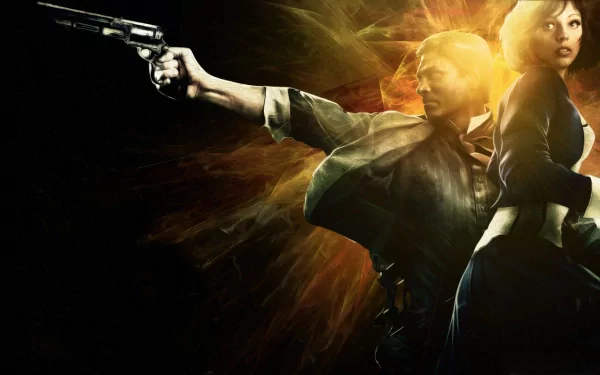 video game Bioshock Infinite Action Suspense drama HD Desktop Wallpaper | Background Image