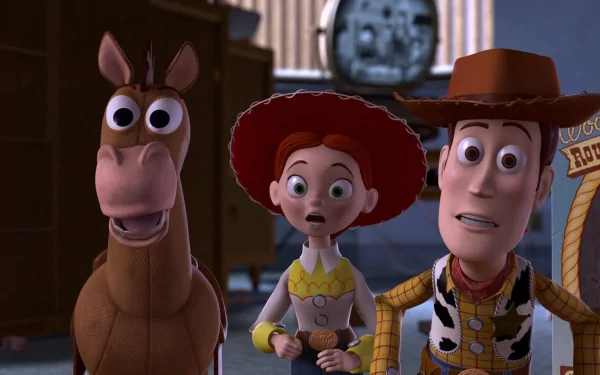 Jessie (Toy Story) Woody (Toy Story) movie Toy Story 2 Toy Story HD Desktop Wallpaper | Background Image