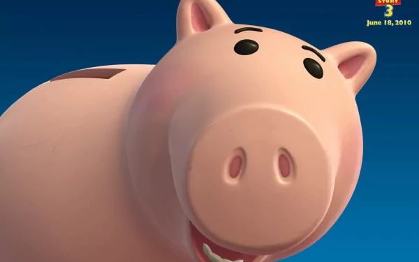 movie Toy Story 3 pig character animated HD Desktop Wallpaper | Background Image