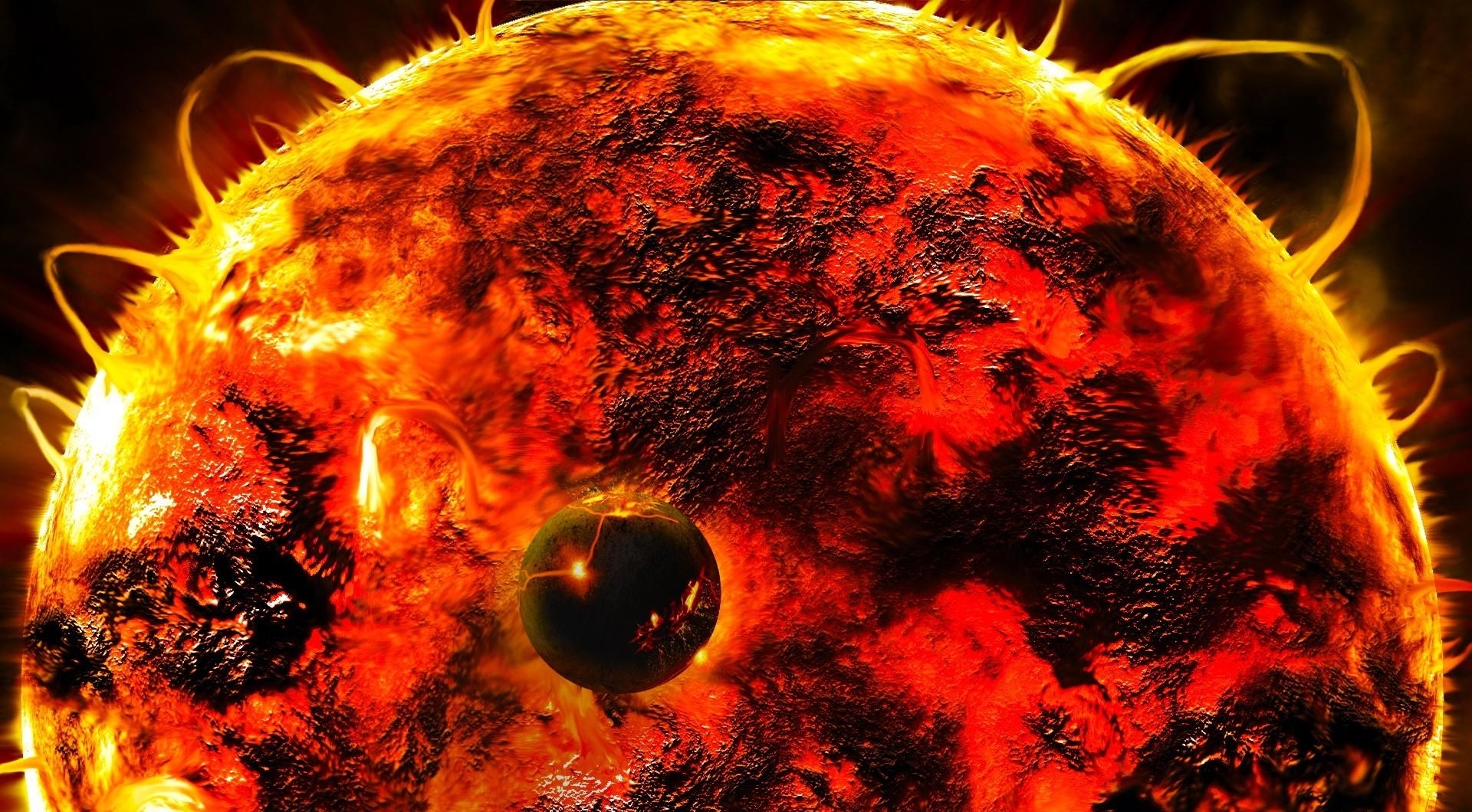 Download Sci Fi Sun Wallpaper