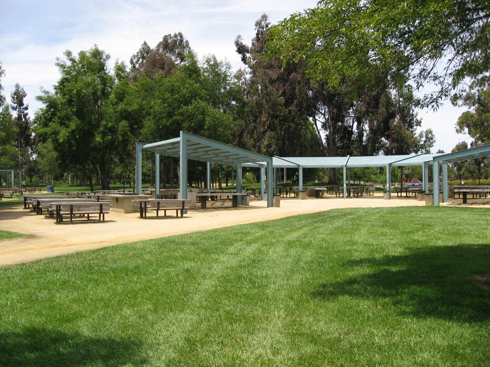 Download Photography Park Picnic Area Outdoor Seating Grass Wallpaper