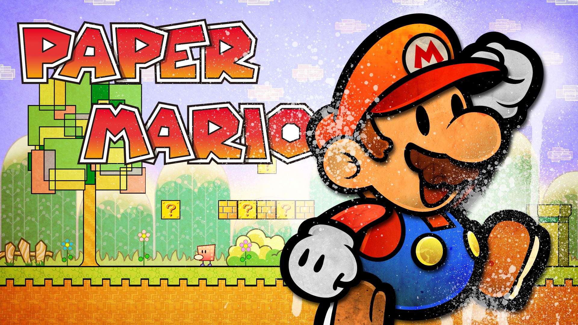 Super Paper Mario Wallpaper | 1920x1080