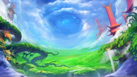 video game Ether Saga Odyssey HD Desktop Wallpaper | Background Image