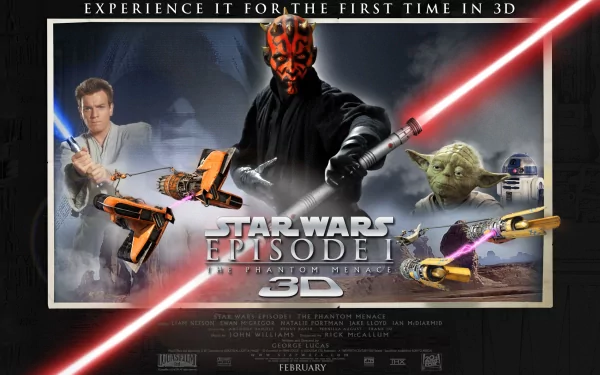  Star Wars: Episode I The Phantom Menace 3D