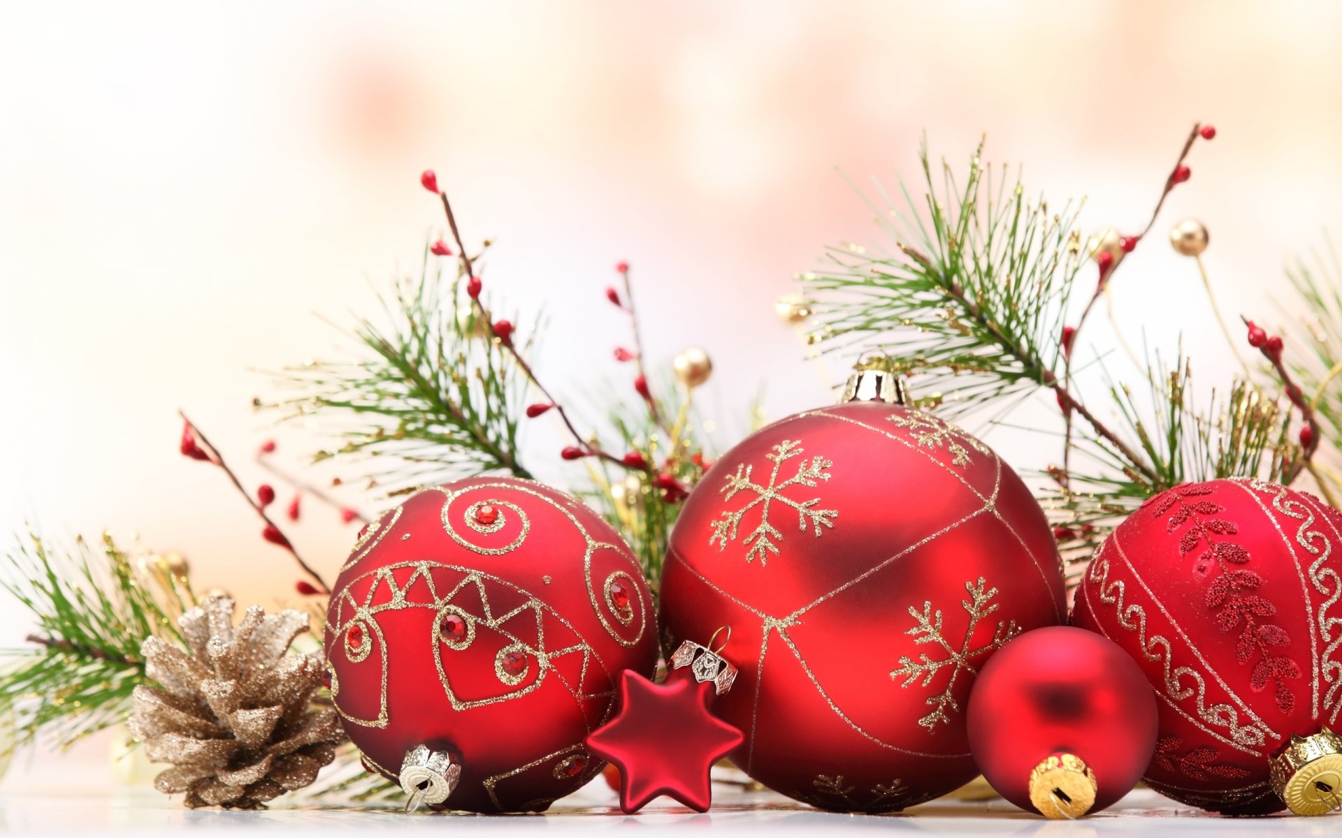 Download Christmas Ornaments Holiday Christmas  HD Wallpaper