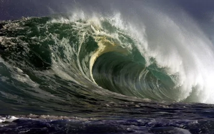 ocean nature wave Ocean Waves HD Desktop Wallpaper | Background Image