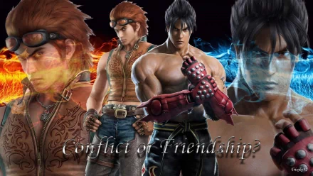  Conflict or Friendship? Hwoarang and Jin Kazama
