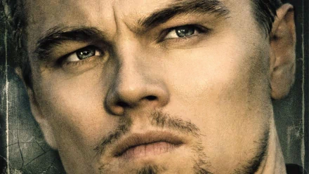 HD wallpaper featuring a close-up of Leonardo DiCaprio from The Departed.