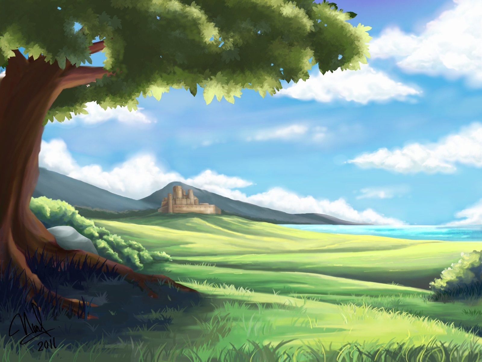 Download Artistic Painting Wallpaper by SchwartzNoir