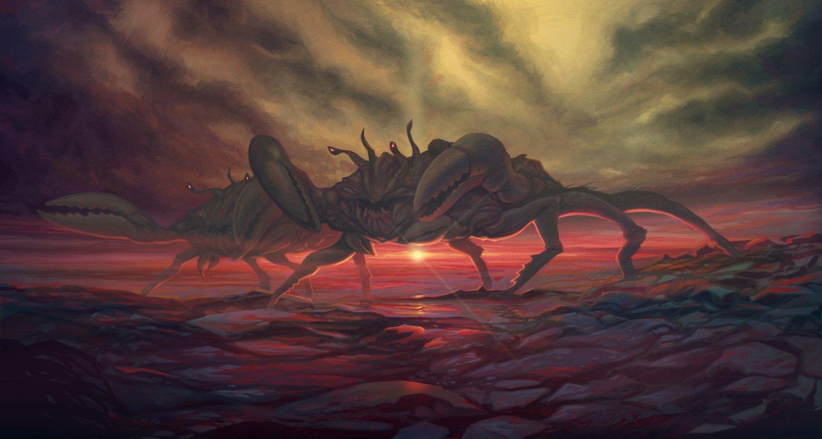 Download Fantasy Creature Giant Insects Wallpaper by Daryl Joyce