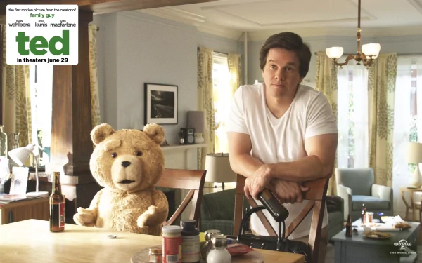 Mark Wahlberg Ted (Movie Character) movie Ted HD Desktop Wallpaper | Background Image