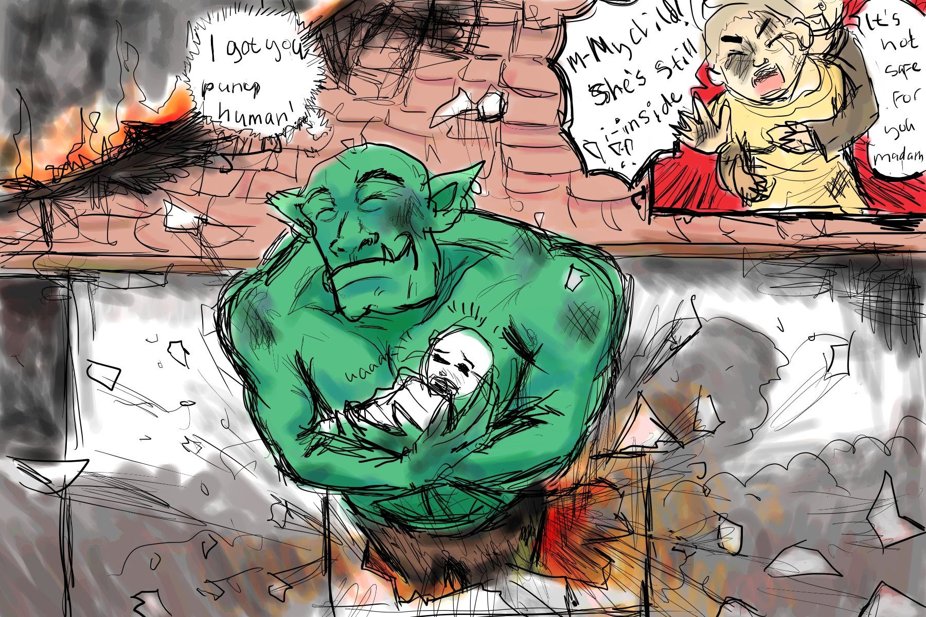 Unexpected Hero by Furiku