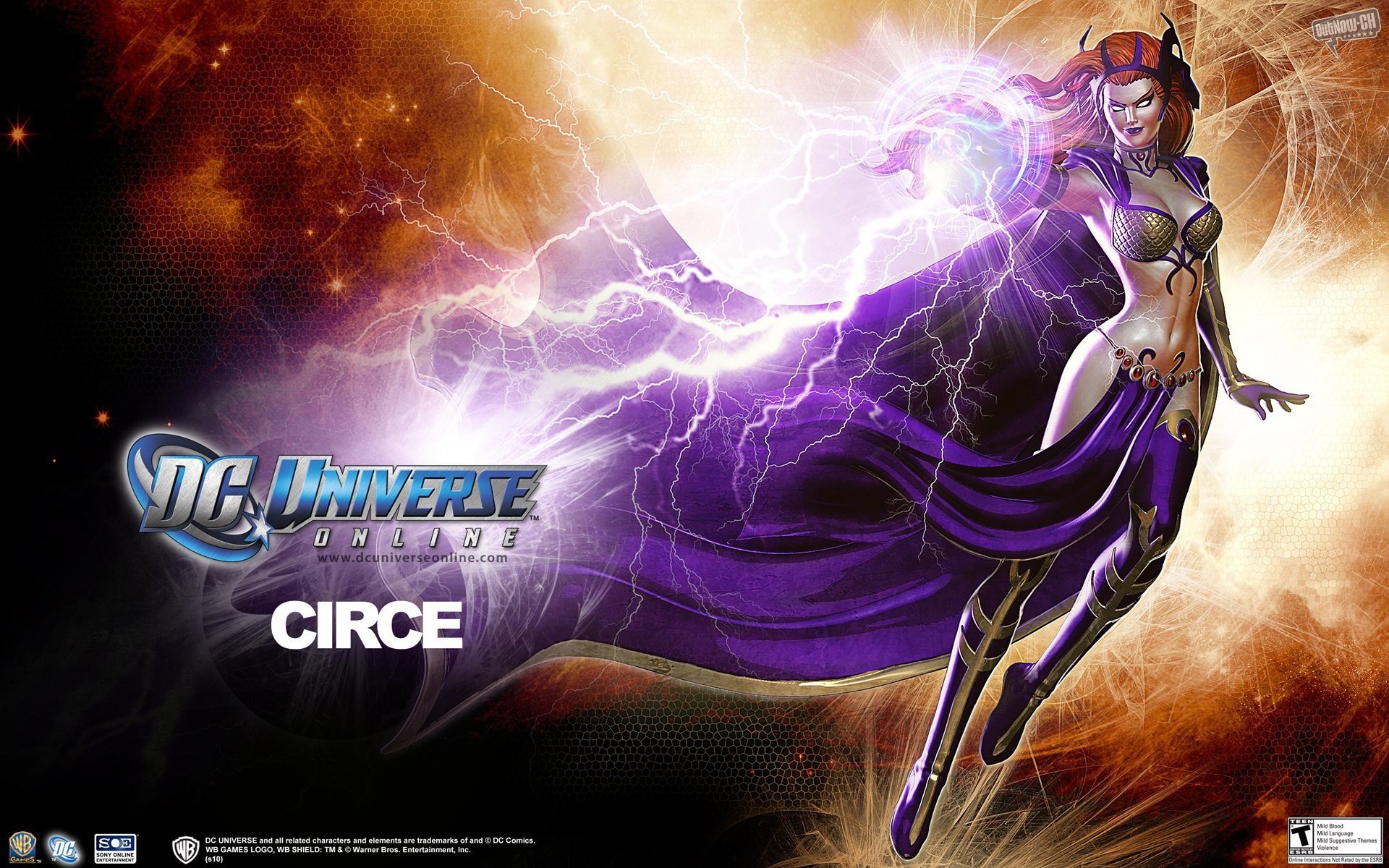 Download Circe (DC Comics) Video Game DC Universe Online HD Wallpaper