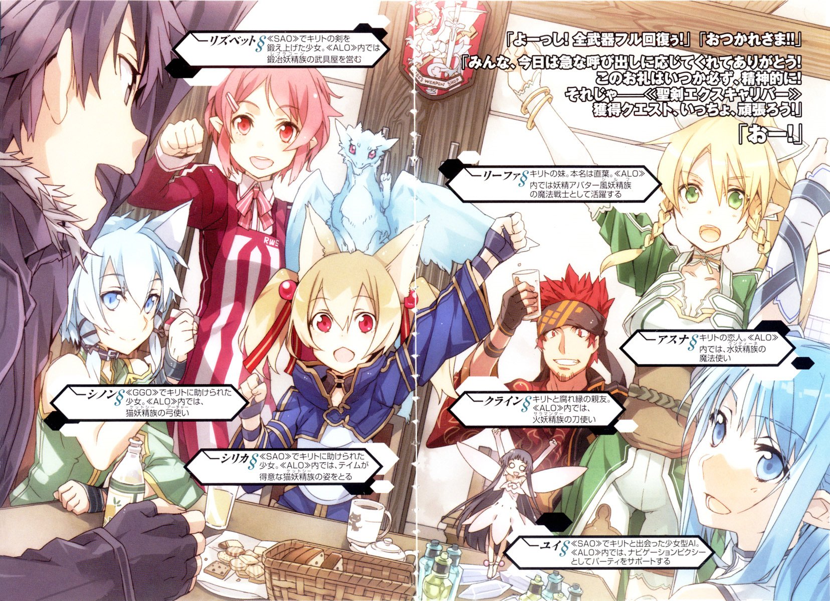 Sword Art Online Ii Wallpaper And Background Image 1656x10