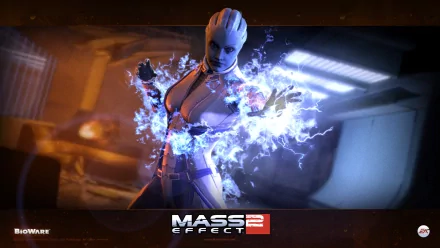 Liara T'Soni video game Mass Effect 2 HD Desktop Wallpaper | Background Image