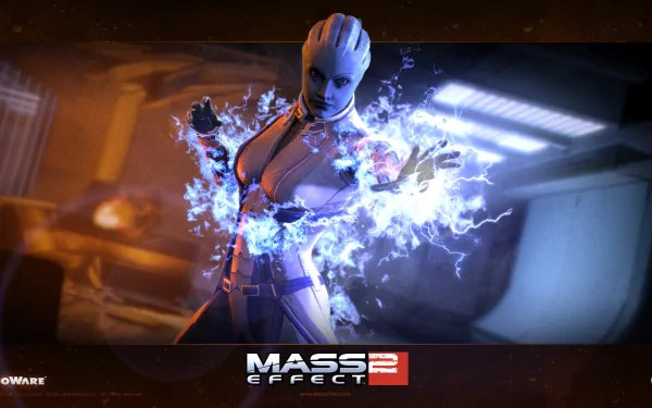 Liara T'Soni video game Mass Effect 2 HD Desktop Wallpaper | Background Image