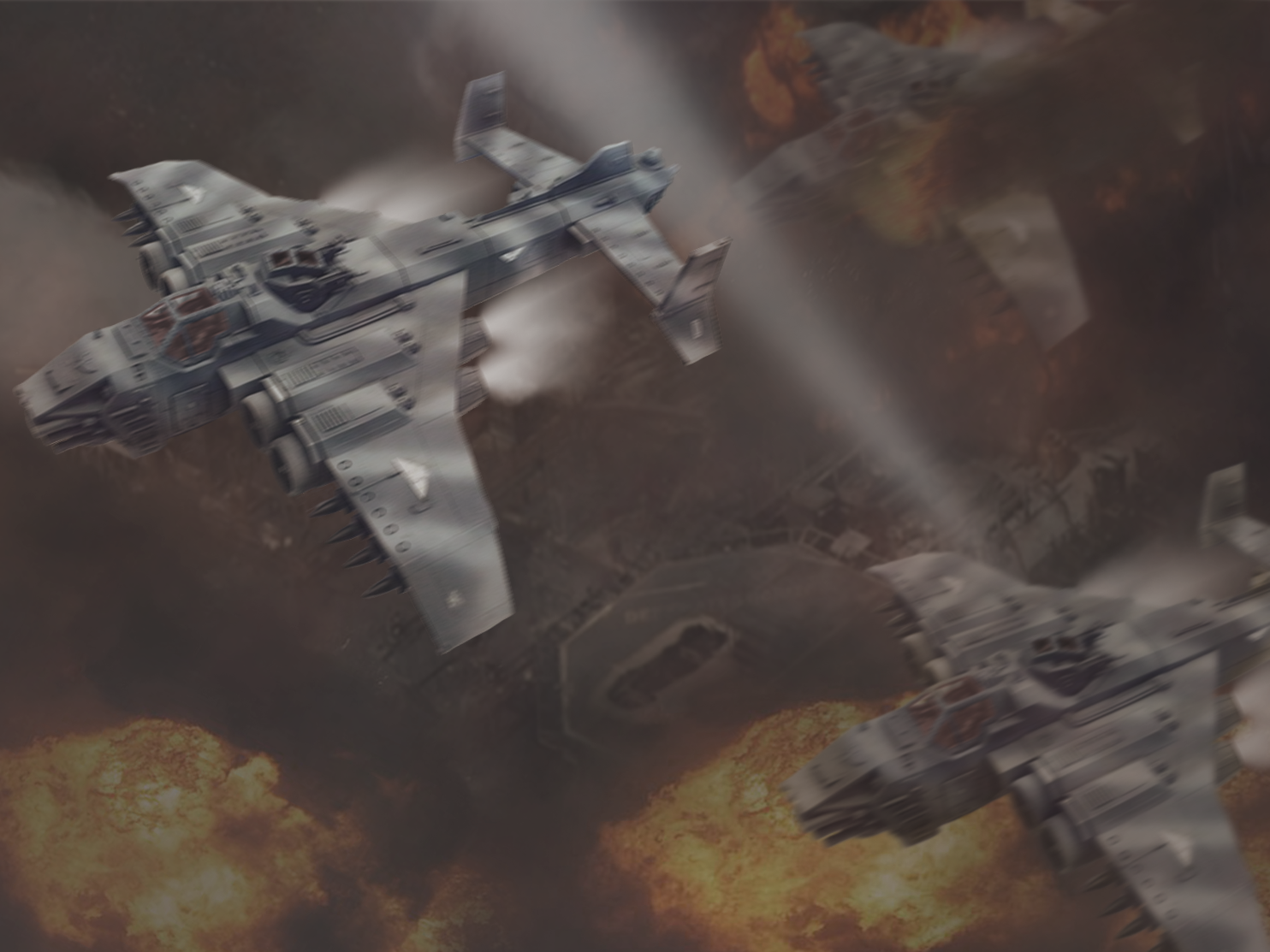 Sci Fi Aircraft HD Wallpaper | Background Image