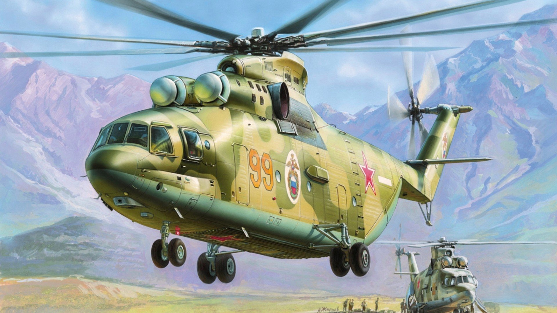 Download Military Mil Mi-26 HD Wallpaper