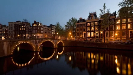 man made Amsterdam HD Desktop Wallpaper | Background Image
