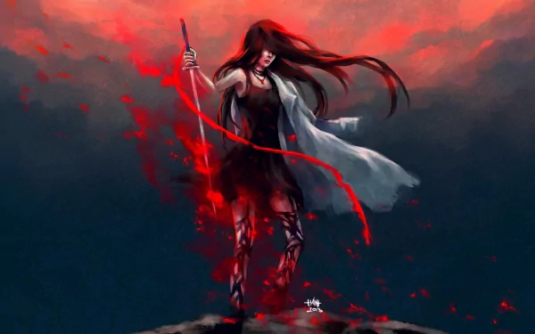 fantasy Women Warrior HD Desktop Wallpaper | Background Image
