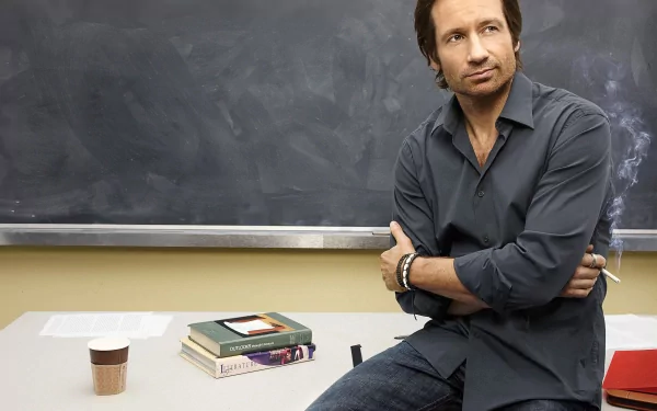 Celebrity David Duchovny HD Desktop Wallpaper | Background Image