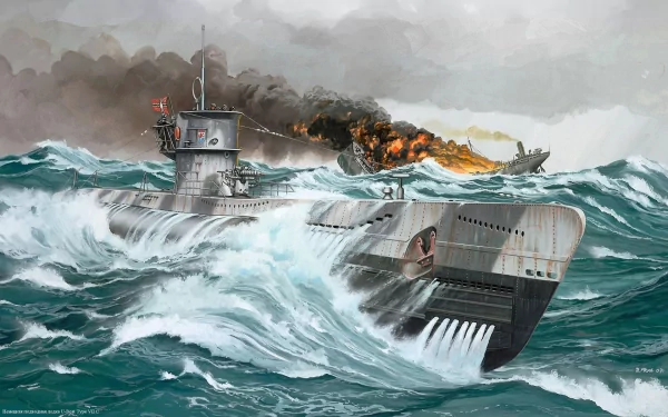 military submarine HD Desktop Wallpaper | Background Image