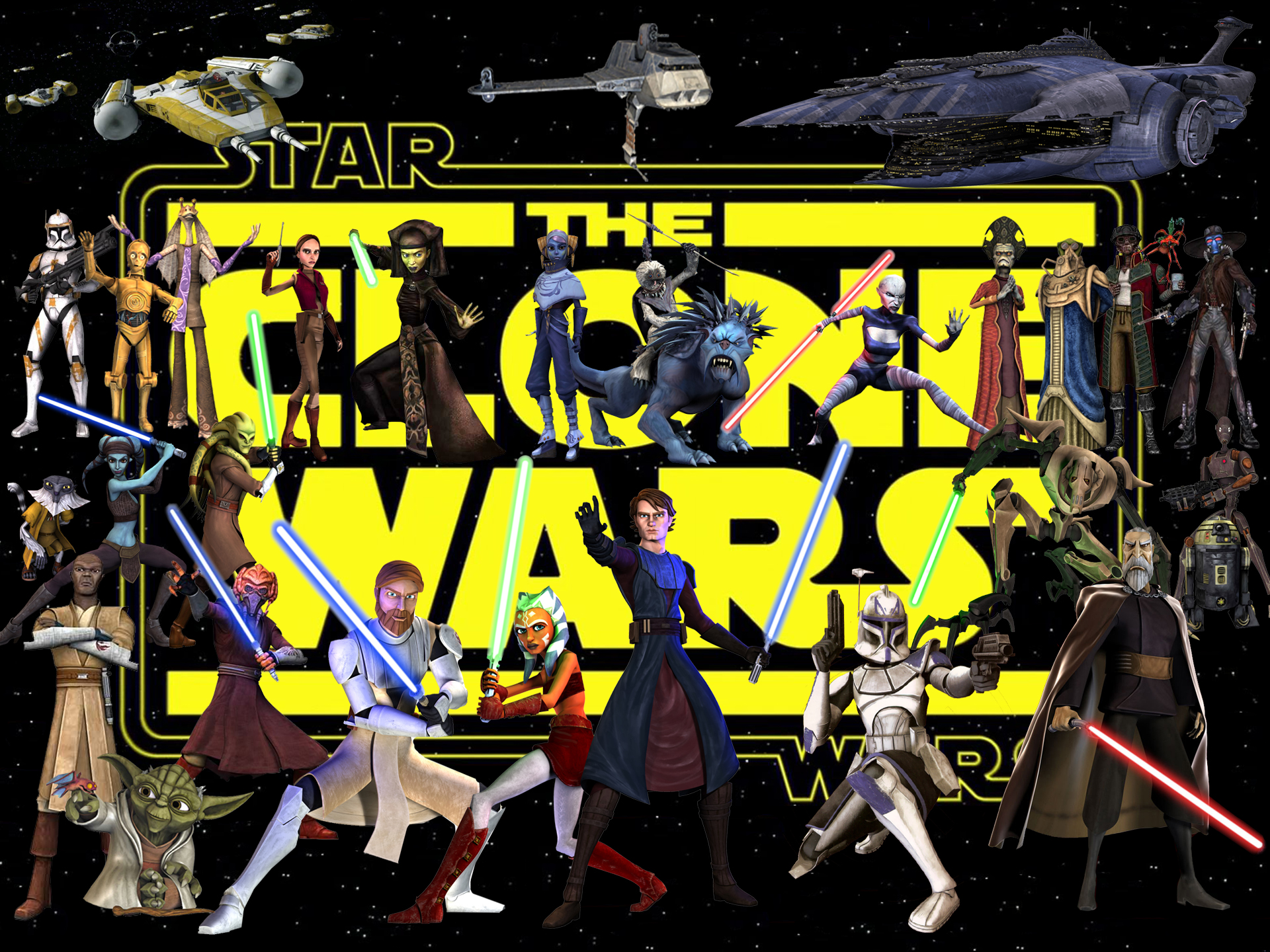 TV Show Star Wars: The Clone Wars HD Wallpaper