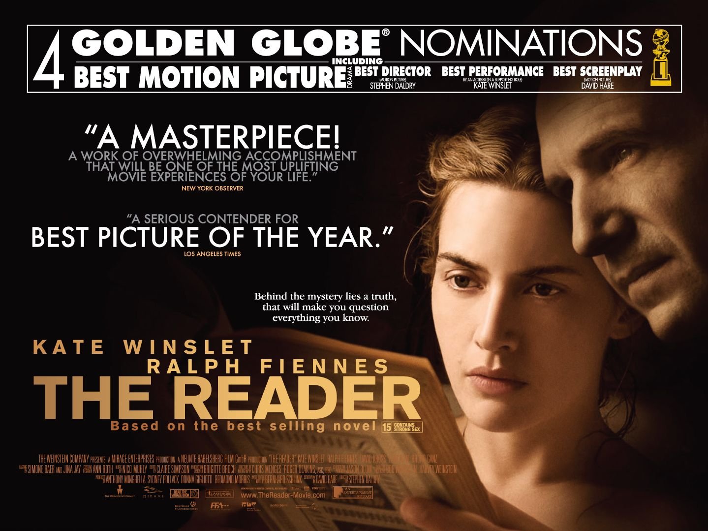 Download Ralph Fiennes Kate Winslet Movie The Reader Wallpaper