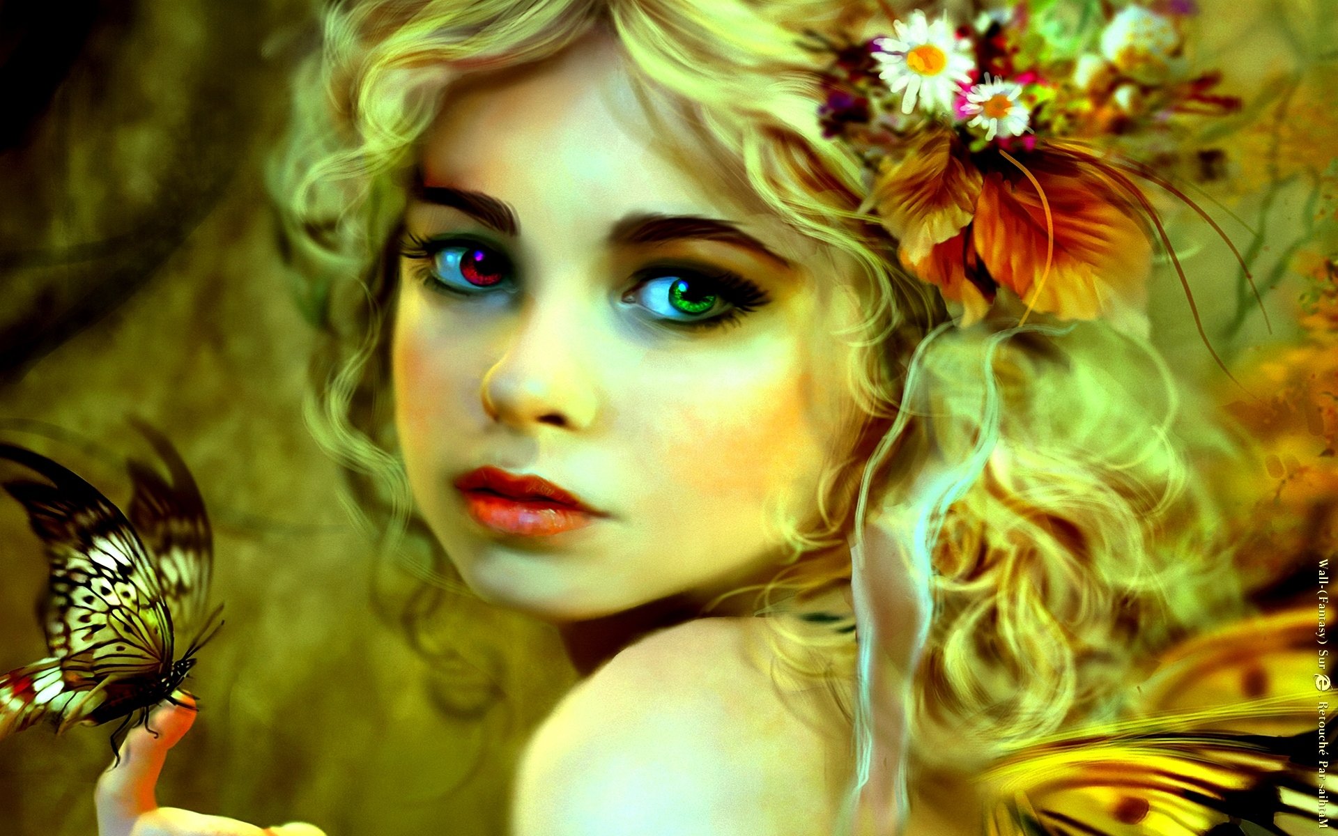 Download Woman Artistic HD Wallpaper