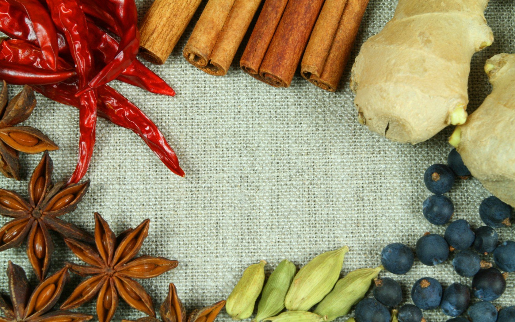 Herbs and Spices Wallpaper