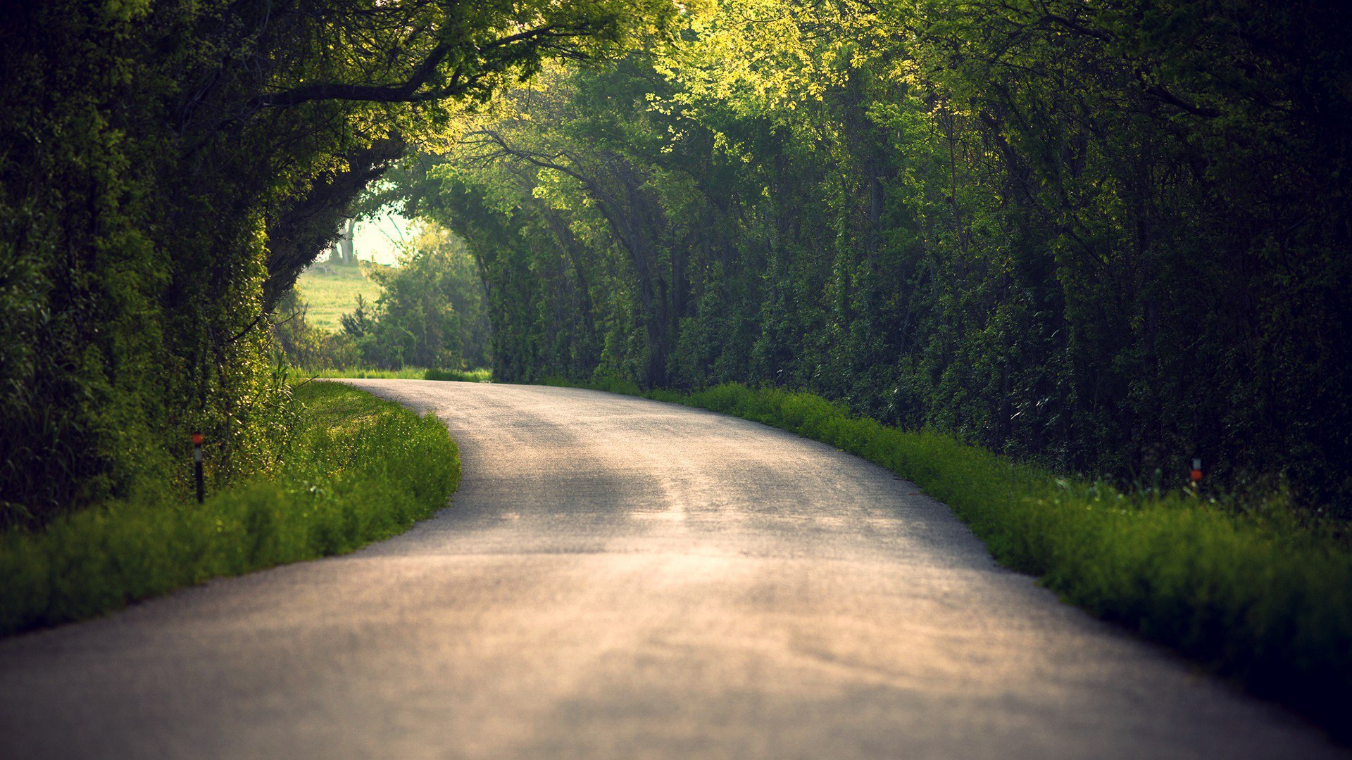 Download Man Made Road HD Wallpaper