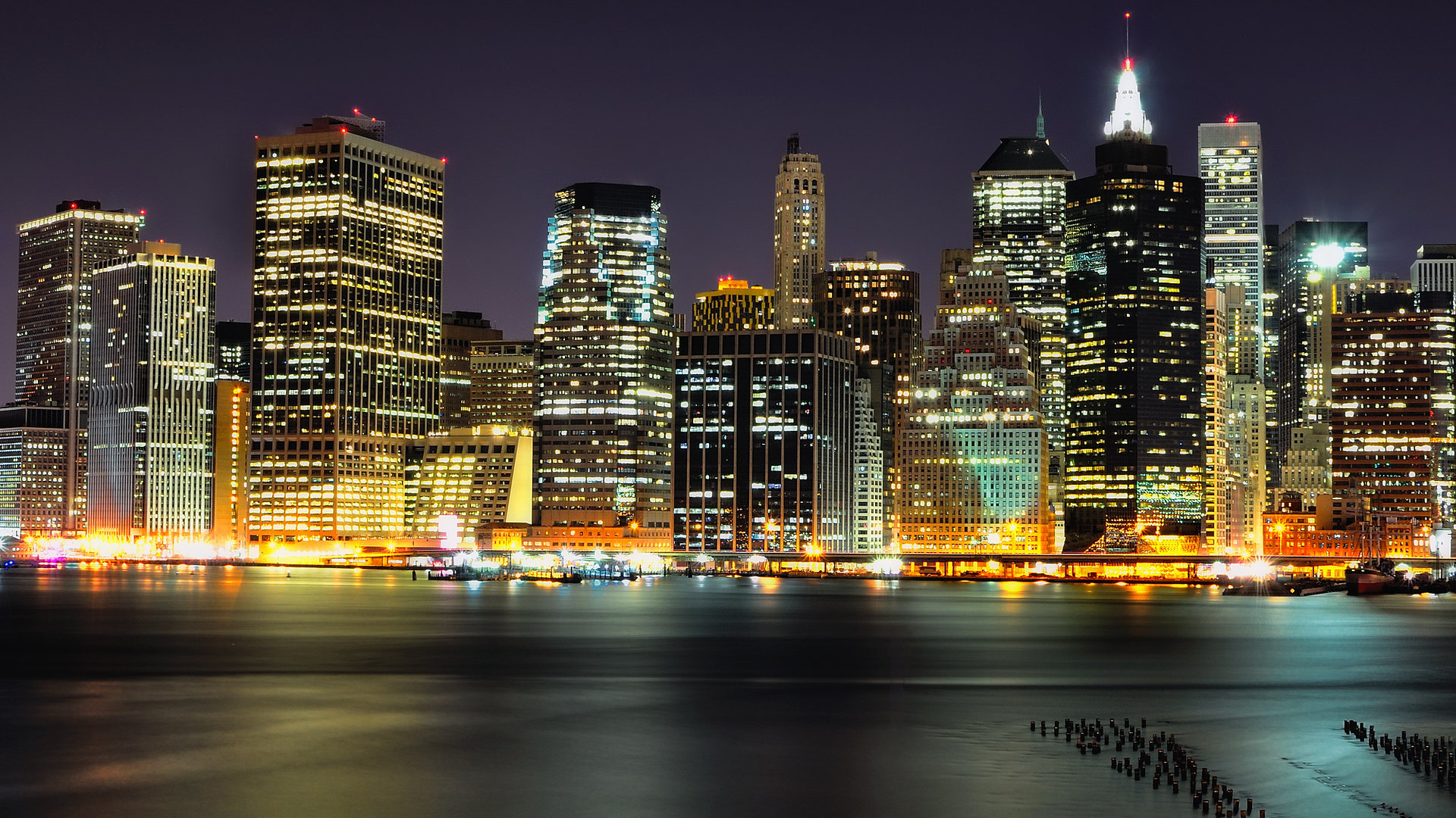 Man Made Manhattan HD Wallpaper | Background Image