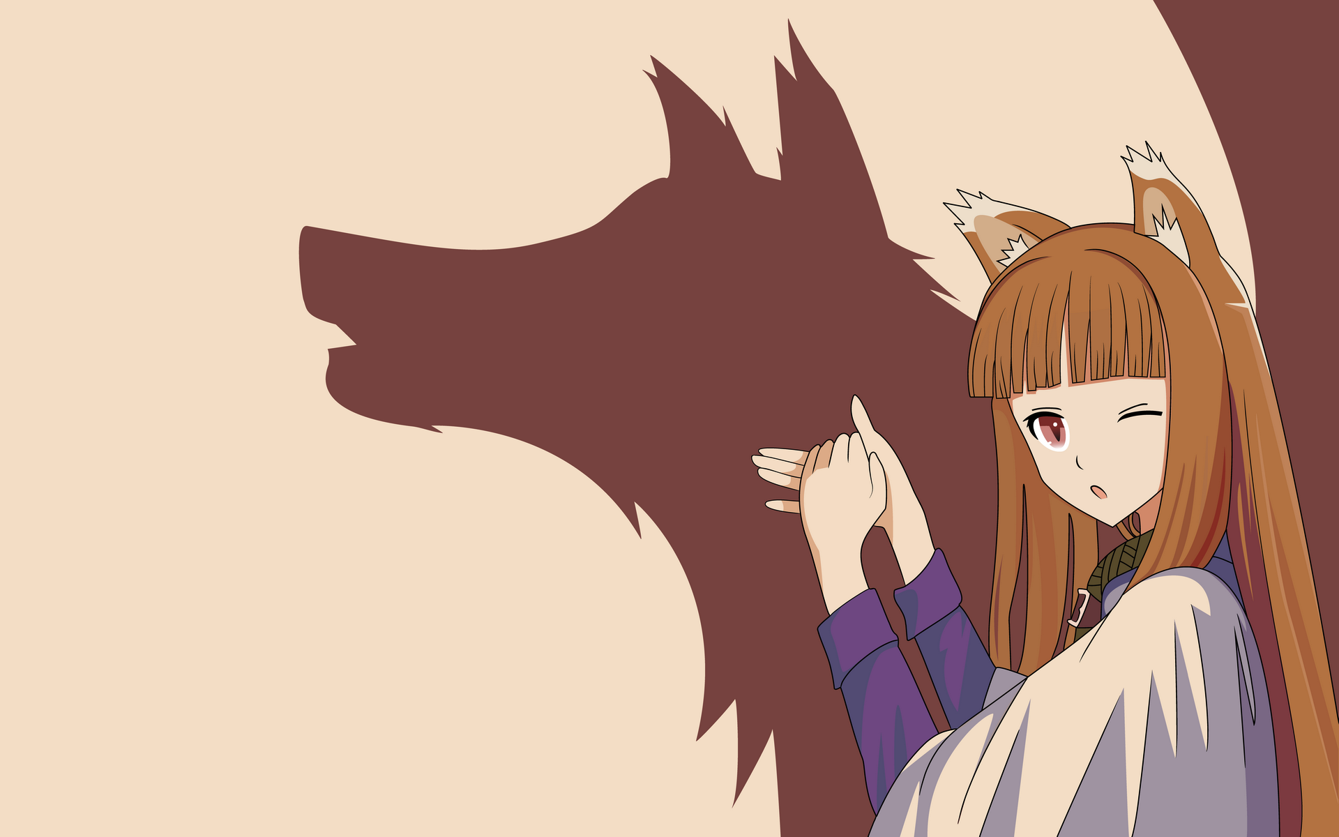 Anime Spice And Wolf Hd Wallpaper By 夕霧